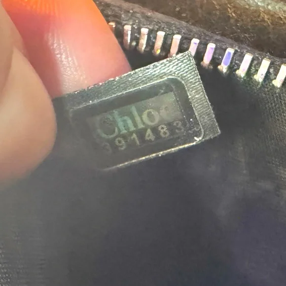 Chloé Paddington Zip Wallet in Black Leather Vintage Collector’s Piece - Picture 11 of 12